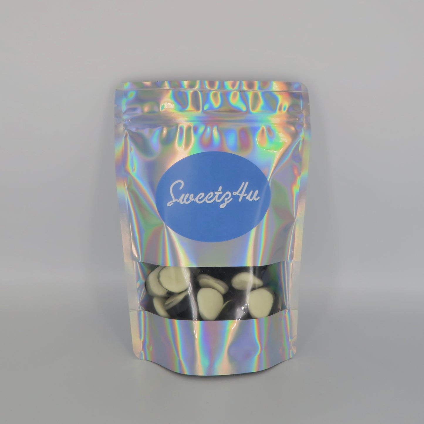 Black Liquorice Gummy Hearts - pick n Mix Pouch