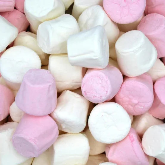 Pink & White Mallows - Pick n Mix Sweets