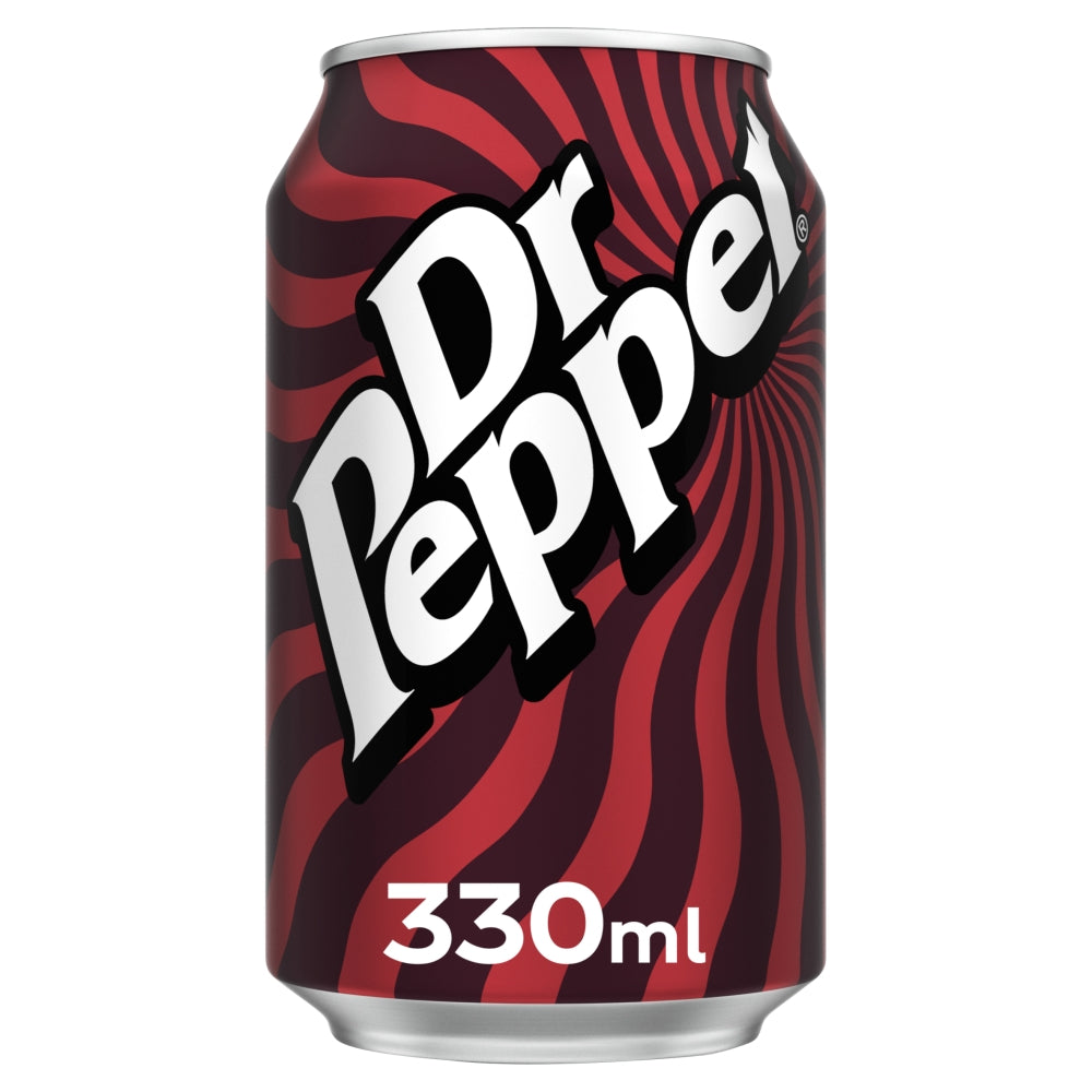 Dr Pepper Regular Cans 330ml