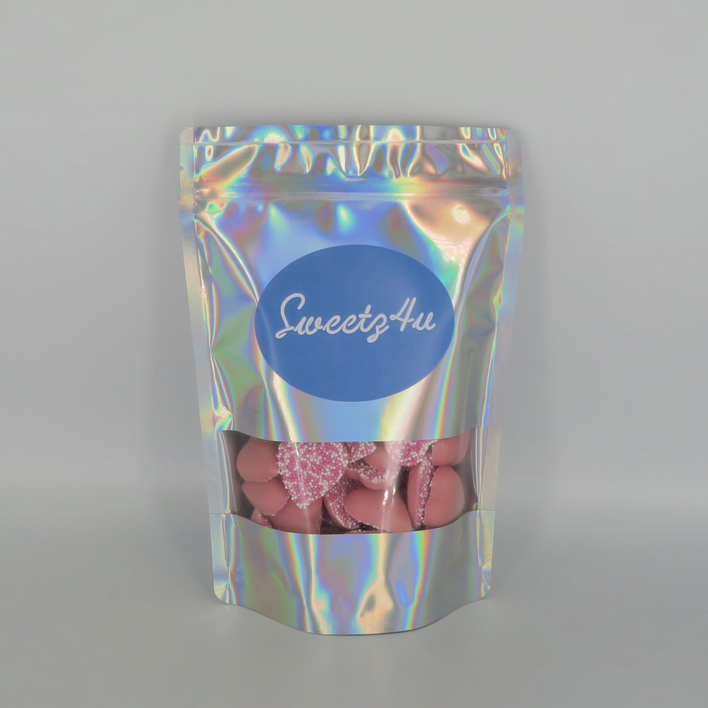 Hannah's Pink Chocolate Hearts - Pick n Mix Pouch