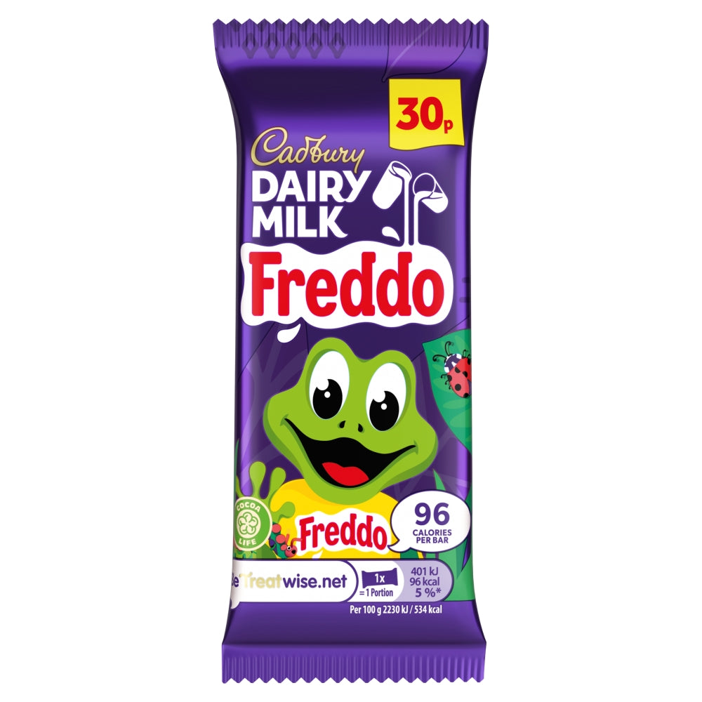 Cadbury Dairy Milk Freddo Chocolate Bar 18g 30p PMP