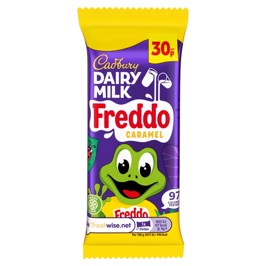 Cadbury Dairy Milk Freddo Caramel Chocolate Bar 19.5g 30p PMP