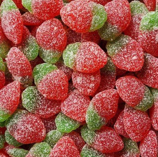 Fizzy Strawberries - Pick n Mix Sweets