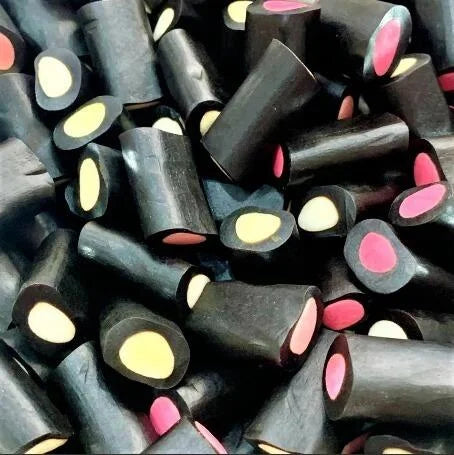 Liquorice Cream Rock - Pick n Mix Sweets