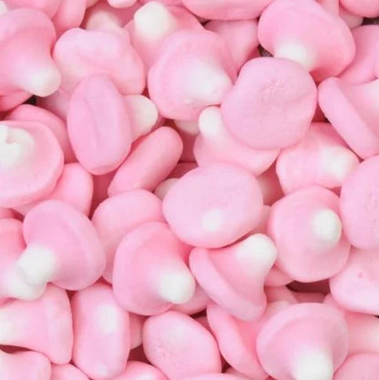 Pink Mushrooms - Pick n Mix Sweets